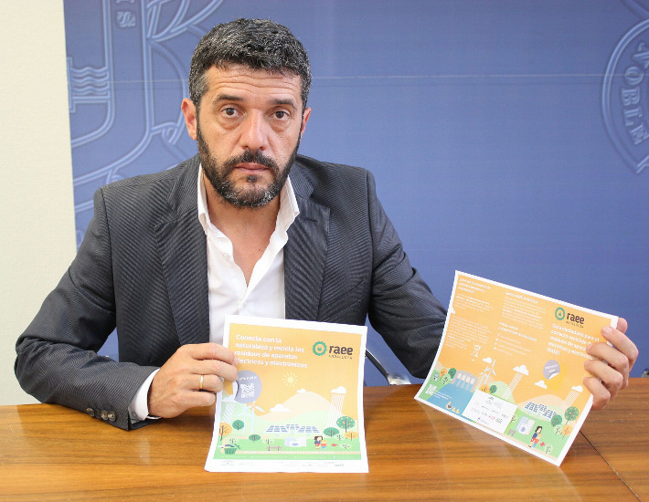 Motril se suma a la campaña Ecosinergias para fomentar la correcta gestión de los residuos de aparatos eléctricos y electrónicos